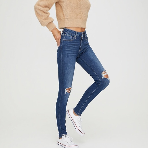 Levi’s 721 High Rise Skinny Jeans 28 - Picture 10 of 11